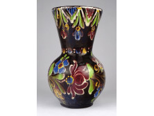 Régi jelzett Vásárhelyi kerámia váza ~1930 20 cm