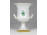 Zöld Apponyi mintás Herendi porcelán váza 11 cm