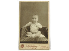 S. Weitzmann fotográfus : Antik csecsemő fotográfia 1914