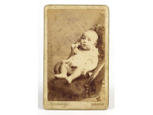 Szerdahelyi fotográfus : Antik csecsemő fotográfia 1890
