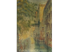 XX. századi festő : Velencei hangulat