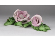 Herendi porcelán dupla rózsa 16.7 cm