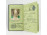Magyar Királyi pecsétes útlevél 1938 üzleti útlevél