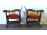 Antik reneszánsz faragott velencei szék faunfej díszes trónszék pár