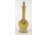 Antik Franz Welz színezett fújt Karlsbad üveg karaffa 20.5 cm