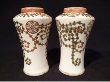 Antik szecessziós osztrák váza pár