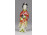 Régi kisméretű porcelán japán gésa 6.2 cm