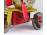 Régi lemezárugyári óraműves triciklis kacsa 21 cm