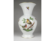 Rothschild mintás Herendi porcelán váza 20 cm
