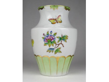 Viktória mintás Herendi porcelán váza 15.5 cm