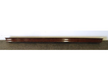 Antik flóderezett fa függönykarnis 212 cm