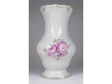 Régi aranyozott porcelán váza díszváza 19 cm