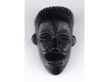 Afrikai férfi fekete cserép maszk 12 cm