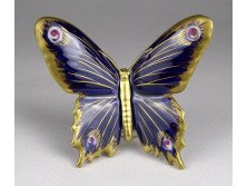 Régi Volkstedter porcelán pillangó