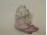 Antik kerámia cserép angyal fej