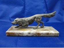 Antik bronz kutya ír szetter