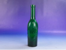 Antik gyógyszertári zöld patika üveg BRÁZAY