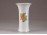 Régi virágmintás herendi porcelán váza 17 cm