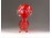 Régi muránói jellegű üveg kutya 17.5 cm