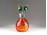 Régi muránói jellegű üveg cica 15.5 cm
