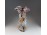 Régi muránói jellegű művészi üveg váza 21 cm