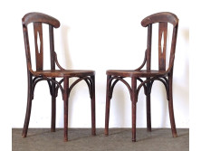 Antik szecessziós thonet jellegű szék pár