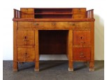 Antik felépítményes Biedermeier íróasztal ~1850