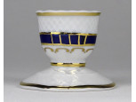 Hollóházi Pompadour porcelán gyertyatartó