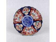 Antik Japán IMARI kézzel festett porcelán tányér 21.5 cm