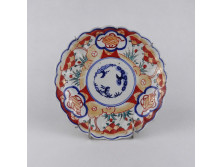 Antik Japán IMARI kézzel festett porcelán tányér 21.2 cm