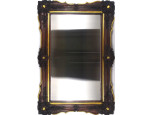 Antik aranyozott Blondel keretes álló tükör 92.5 x 63.5 cm