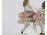 Antik Scheibe-Alsbach porcelán figura - Táncoló kislány pár