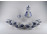 Régi hat személyes kék fehér Lorenz Hutschenreuther porcelán teás készlet Meisseni hatású