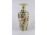 Vajszínű Zsolnay orchideás porcelán váza 26.5 cm