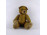 Antik afrikkal tömött játék mackó Teddy maci 41 cm