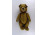 Antik afrikkal tömött játék mackó Teddy maci 41 cm
