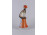 Régi Aquincum porcelán menyecske szobor 20 cm