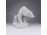 Antik óherendi porcelán jeges medve figura 19 cm