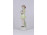 Régi Zsolnay porcelán kislány virággal 13.7 cm