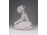 Kovács Éva ülő lány kerámia figura 18 cm
