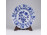 Antik hagyma mintás Meisseni porcelán süteményes tányér készletpótlásnak 15.8 cm
