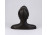 Dante Alighieri bronzírozott kerámia mellszobor, büszt 15cm x 13cm
