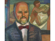 Erdősi András : "Semmelweis Ignác" 1973 60 x 55 cm