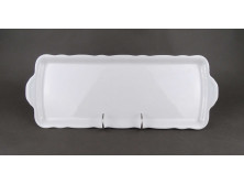 Régi Zsolnay porcelán süteményes kínáló tálca 41.5 cm