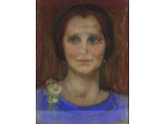 Kliené Róna Klára : Női portré 38.5 x 28.5 cm