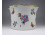 Hatalmas méretű, Viktória mintás Herendi porcelán kaspó 15.5 x 24.5 cm