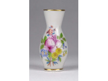 Herendi porcelán mini váza, ibolyaváza