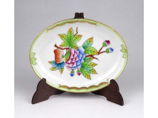 Eton mintás Herendi porcelán tálka, hamutál