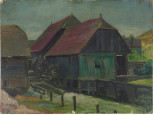Pálla Jenő (1883-1958) : Vizimalom 1930