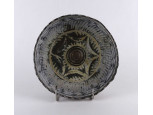 Antik ónozott vörösréz sütemény készítő forma, kuglóf sütő forma 20 x 6 cm